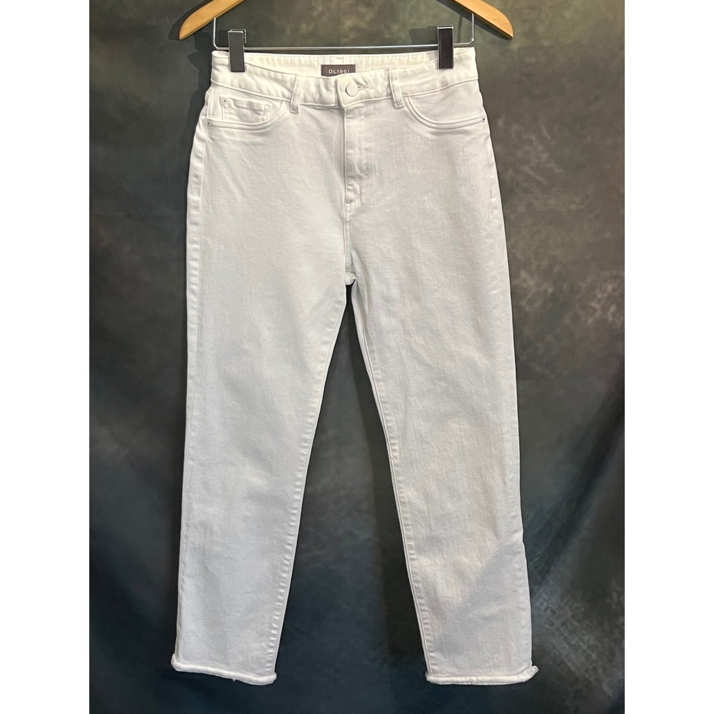 DL1961 Women's Mara Ankle Mid Rise Instasculpt Straight Leg Jeans Size 29 Oakley